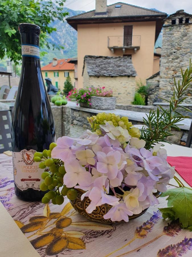 Antica Osteria Ghiridone Hotel Palagnedra ภายนอก รูปภาพ